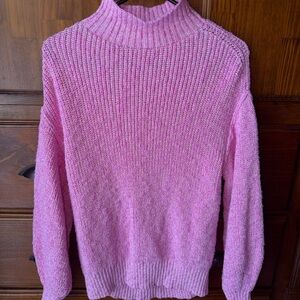 Aerie Oversized Mock Neck Sweater